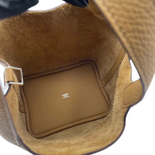 エルメス ピコタンロック PM ビスキュイ トリヨンクレマンス シルバー金具 U刻印