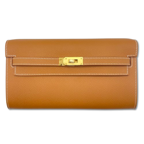 エルメス ケリートゥーゴー ゴールド エプソン ゴールド金具 W刻印