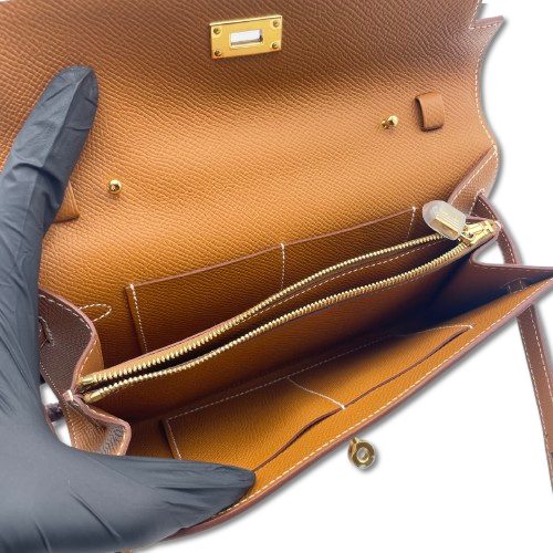 エルメス ケリートゥーゴー ゴールド エプソン ゴールド金具 W刻印