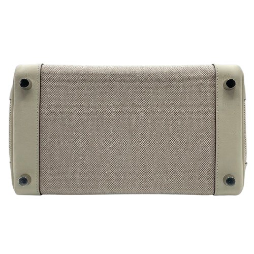 【現金特価】エルメス バーキン 25 ナタ スイフト/トワルアッシュ シルバー金具 W刻印