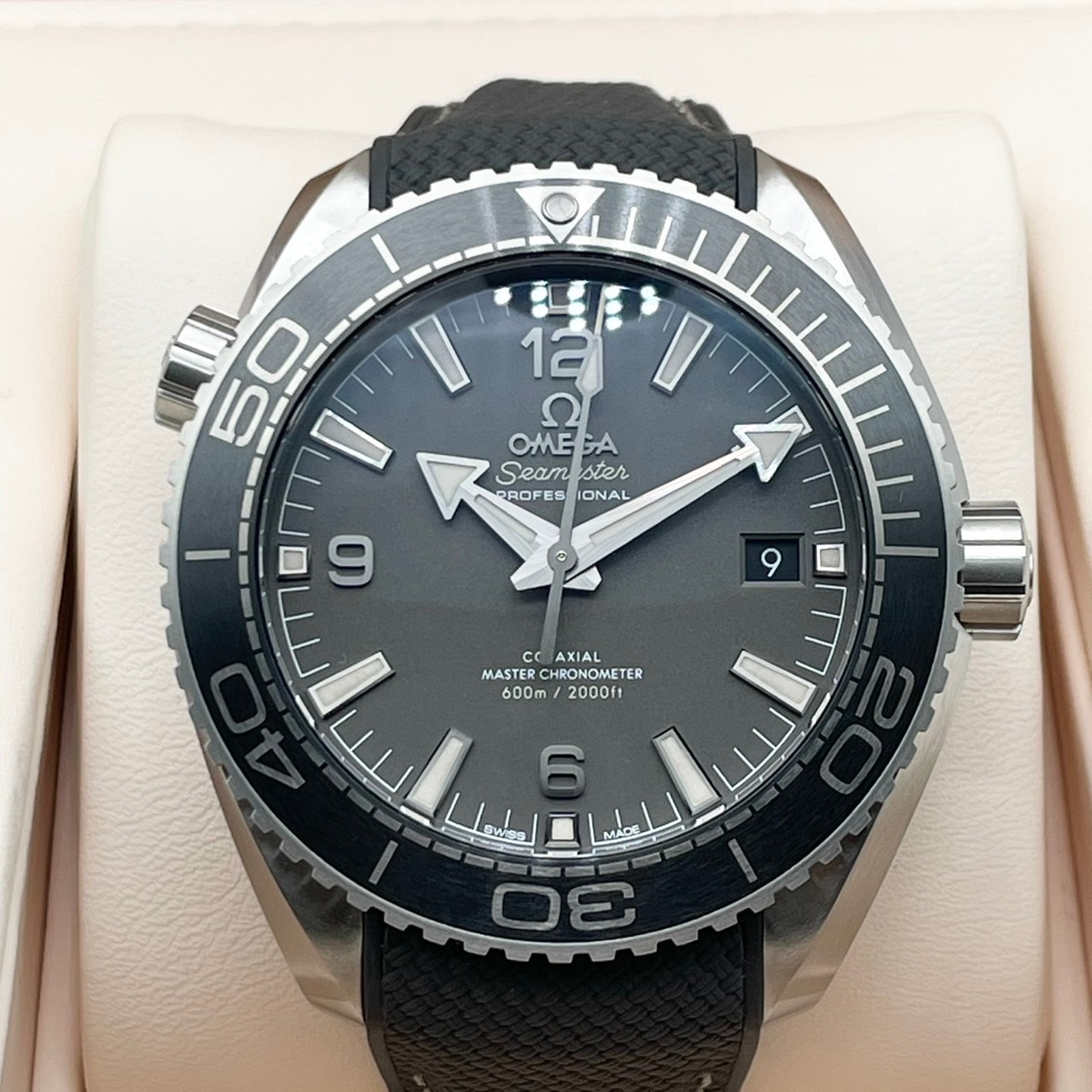 オメガ シーマスター 215.32.44.21.01.002 ブラック 43.5mm - ブランド