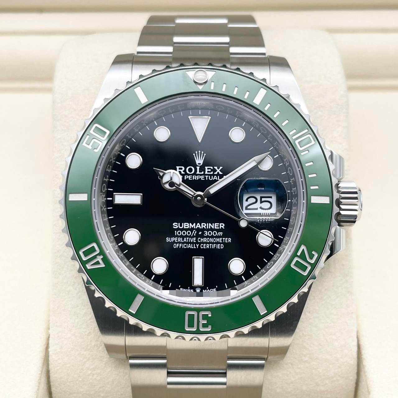 【2025年6月ギャラ！】ロレックス サブマリーナ デイト 126610LV ブラック 41mm
