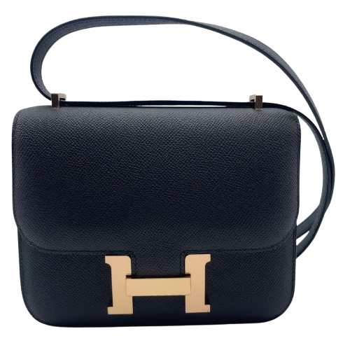 HERMES エルメス　コンスタンススリム　ノワール　ゴールド金具　新品未使用 エルメス コンスタンス スリム ブラック/ゴールド金具 リザード
