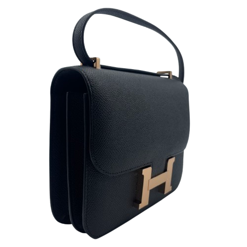 エルメス コンスタンスミニ 18 ノワール エプソン ピンクゴールド金具