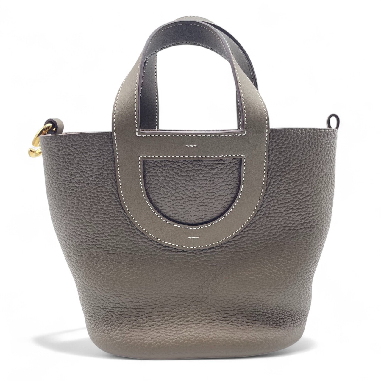 エルメス インザループ PM エトゥープ トリヨンクレマンス ゴールド