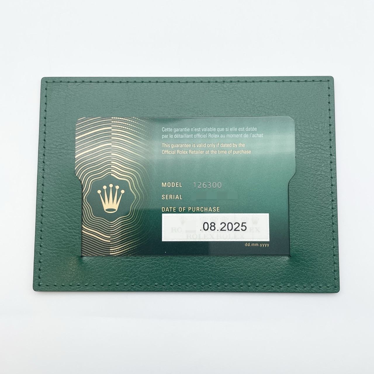 【25年8月ギャラ！】ロレックス デイトジャスト 126300 ブラック オイスターブレスレット 41mm