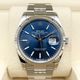 ロレックス デイトジャスト 126234 ブライトブルー オイスターブレス 36mm