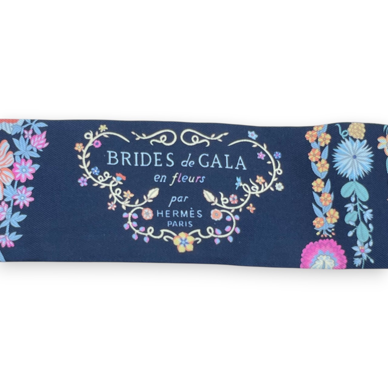 エルメス ツイリー ブリッド・ドゥ・ガラ・アン・フルール＆アイ