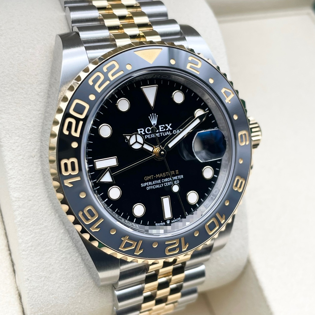 ロレックス GMTマスターII 126713GRNR ジュビリーブレス 40mm