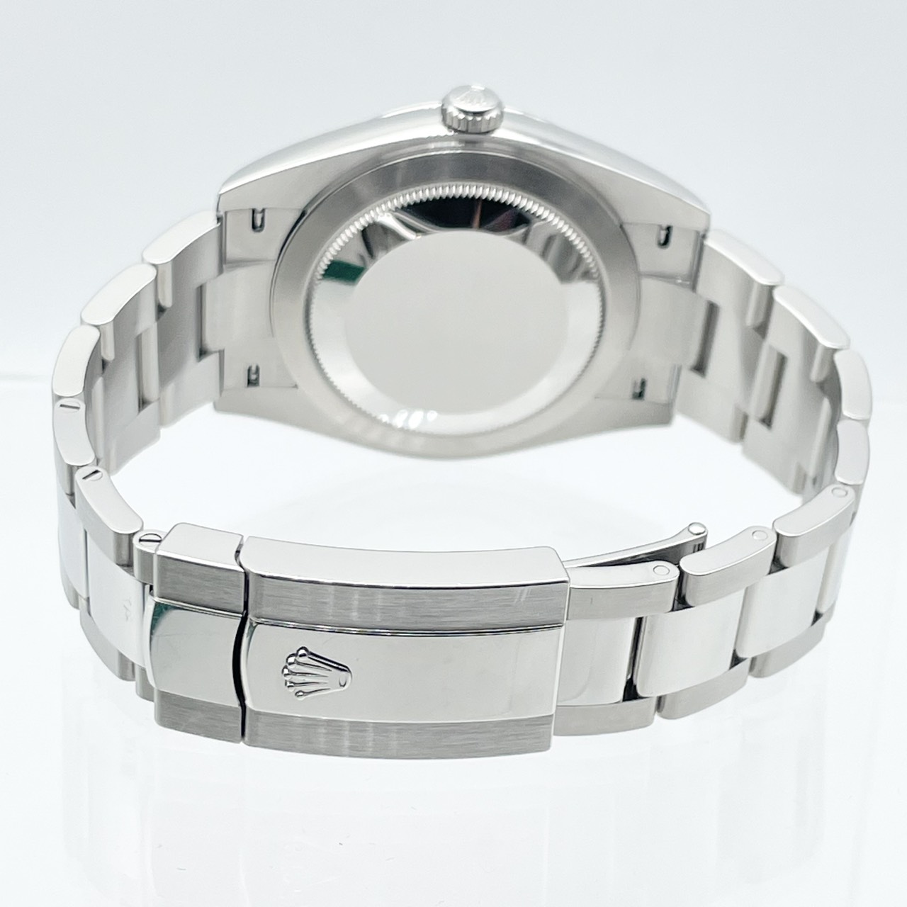 ロレックス デイトジャスト 126300 ブラック オイスターブレスレット 41mm