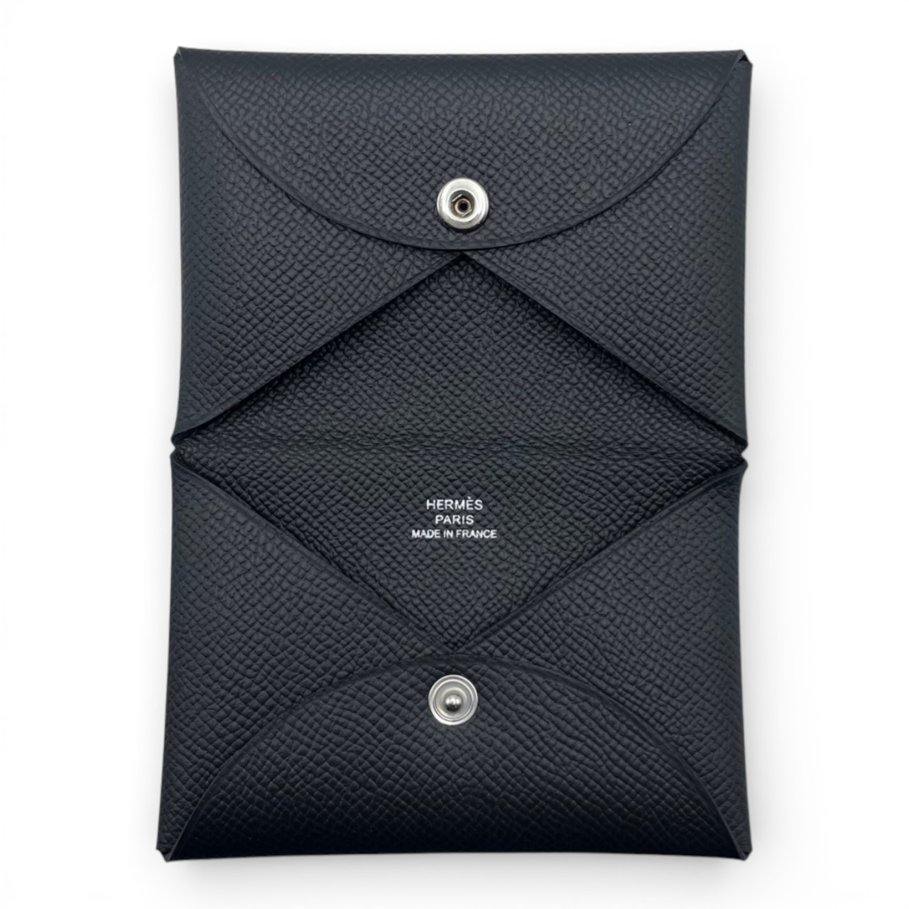 エルメス カルヴィ ノワール エプソン シルバー金具 U刻印