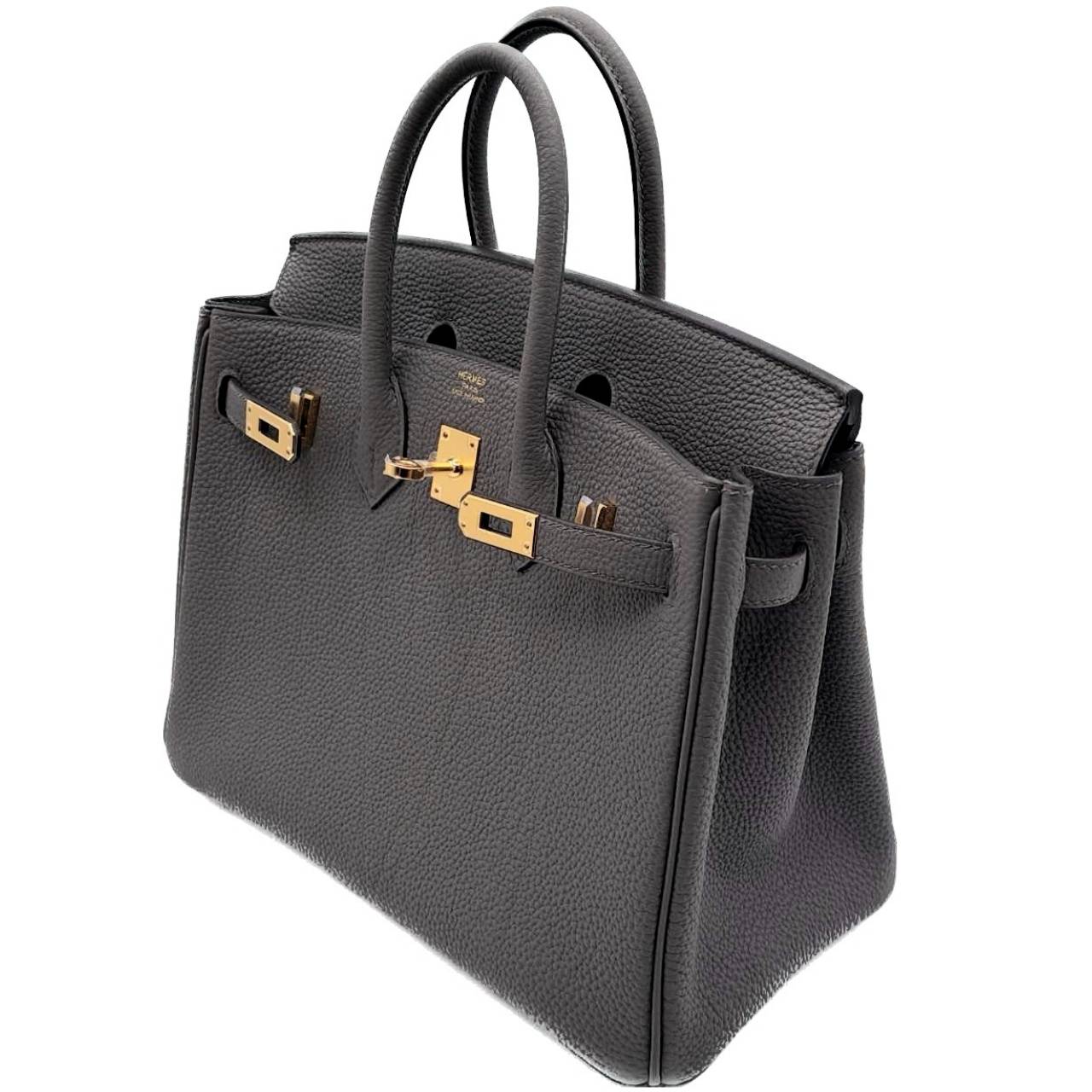 新品同様 エルメス バッグ バーキン25 トゴ エタン ハンド バッグ B刻印 ゴールド 金具 レディース 90300319 【中古】ブランド エルメス バーキン 25 エタン トゴ ゴールド金具 B刻印 - ブランド品