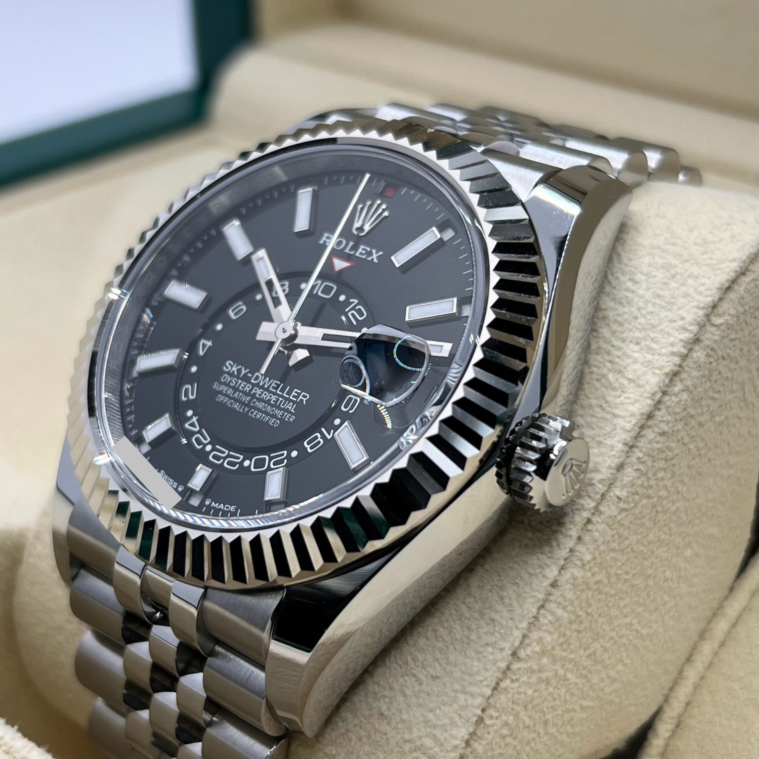 ロレックス スカイドゥエラー 336934 ブラック 42mm