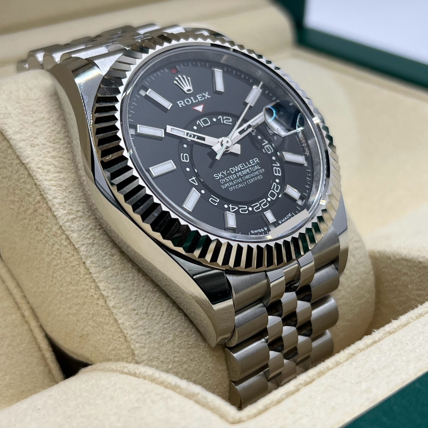 ロレックス スカイドゥエラー 336934 ブラック 42mm
