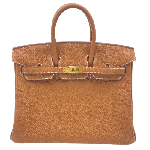 エルメス バーキン 25 ゴールド トゴ ゴールド金具 W刻印