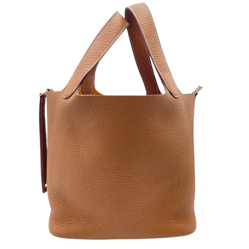 エルメス ピコタンロック MM ゴールド トリヨンクレマンス シルバー金具 K刻印