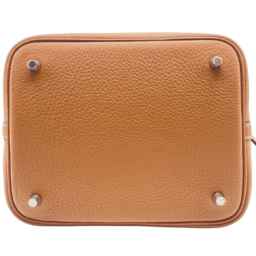 エルメス ピコタンロック MM ゴールド トリヨンクレマンス シルバー金具 K刻印