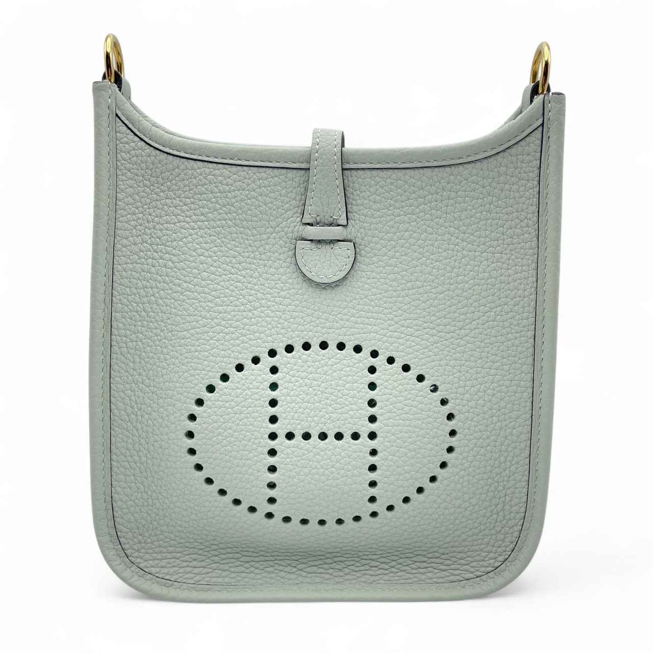 エルメス ミニエヴリン アマゾーヌ TPM グリネヴェ トリヨンクレマンス ゴールド金具 B刻印