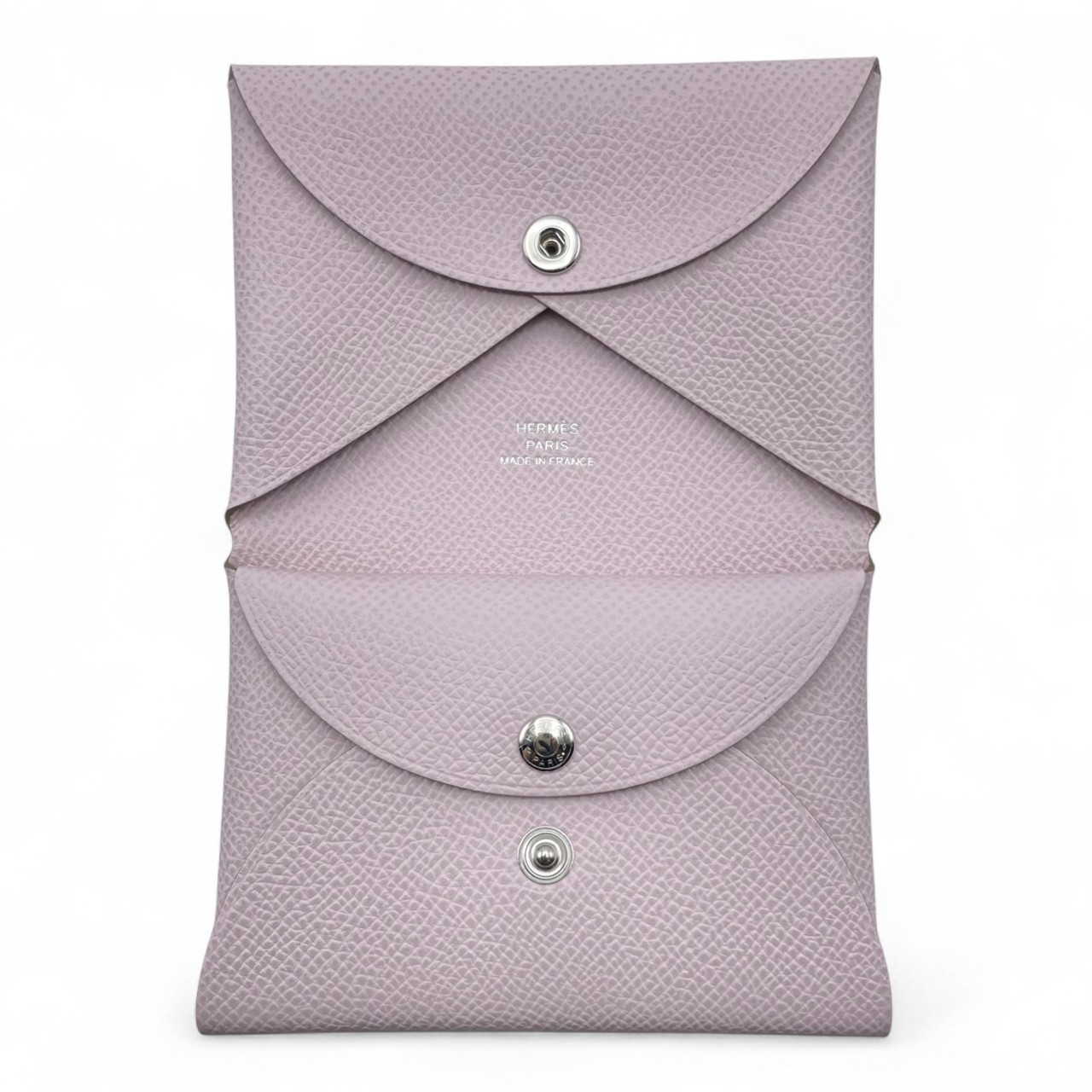 エルメス カルヴィ デュオ モーヴペール エプソン シルバー金具 B刻印