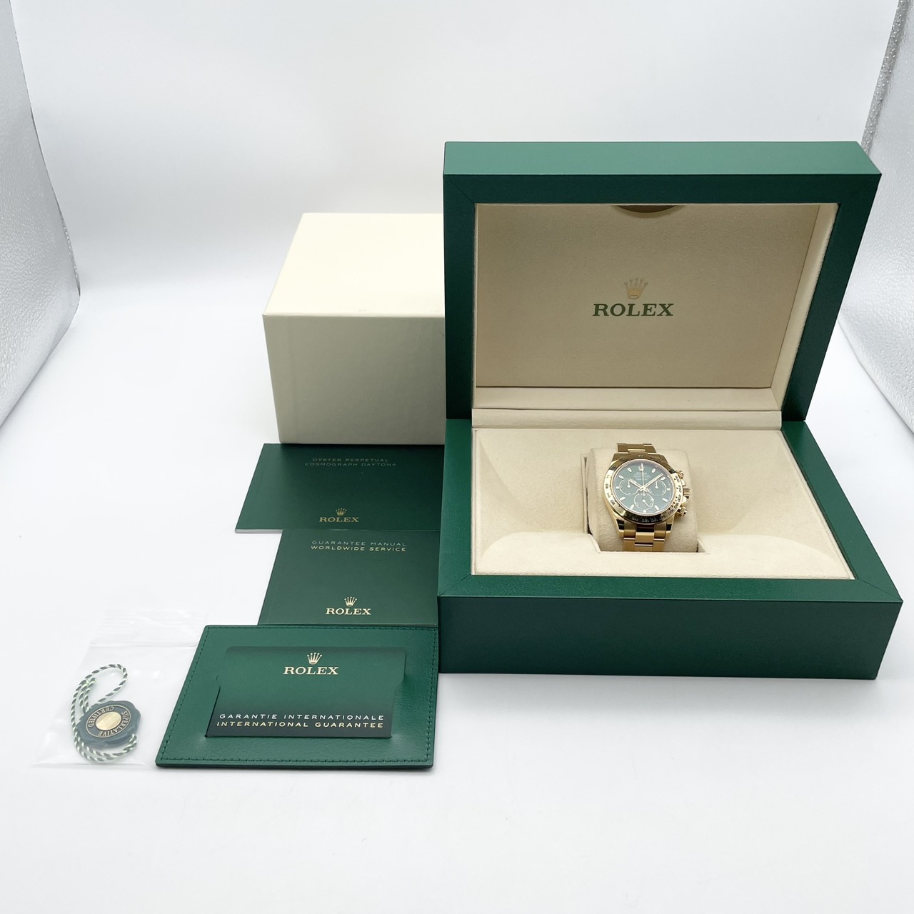 ロレックス デイトナ 116508 グリーン オイスターブレスレット 40mm