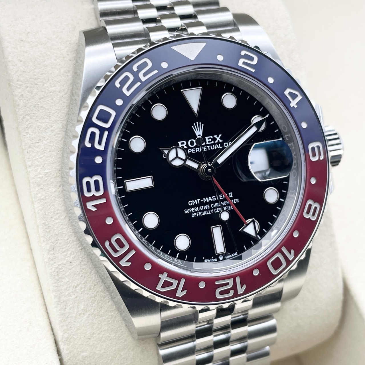 ロレックス GMTマスターII 126710BLRO  ジュビリーブレスレット ブラック 40mm