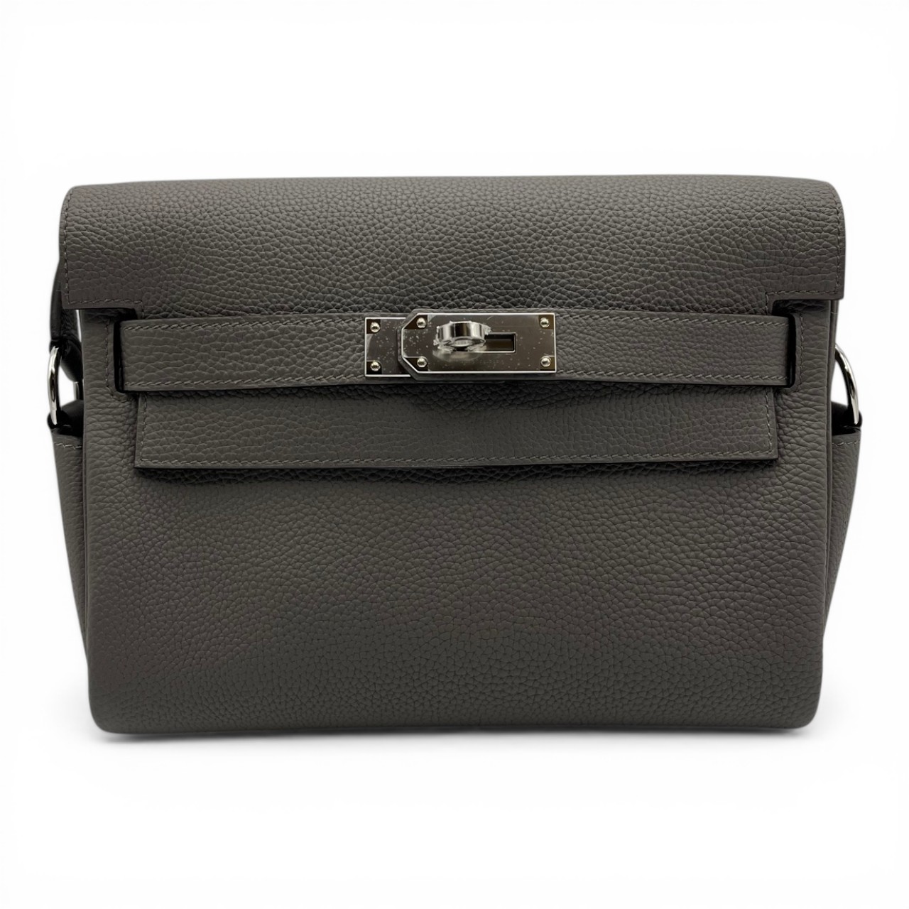 エルメス ケリーメッセンジャー PM グリエタン トゴ シルバー金具 G刻印