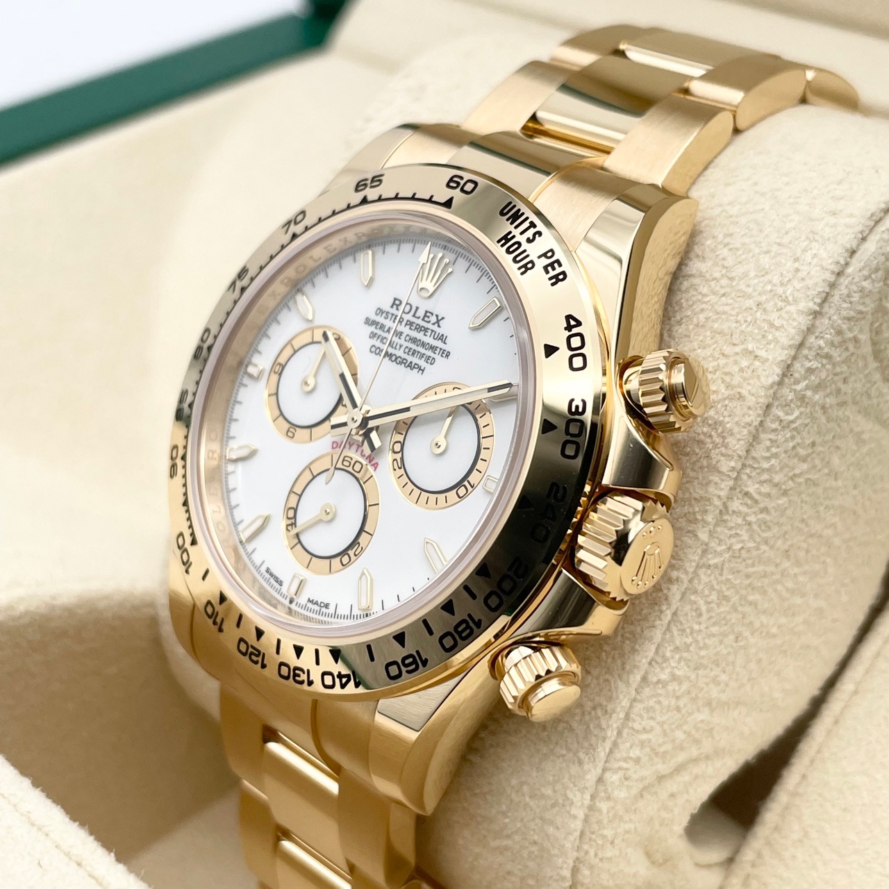 ロレックス デイトナ 126508 ホワイト 40mm 金無垢 - ブランド品専門店 