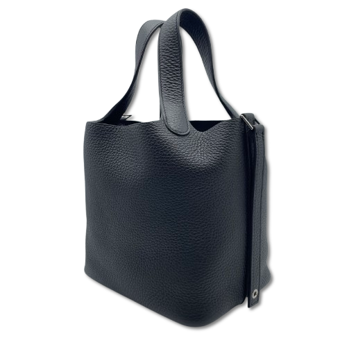 エルメス ピコタンロック PM ノワール トリヨンクレマンス シルバー金具 B刻印