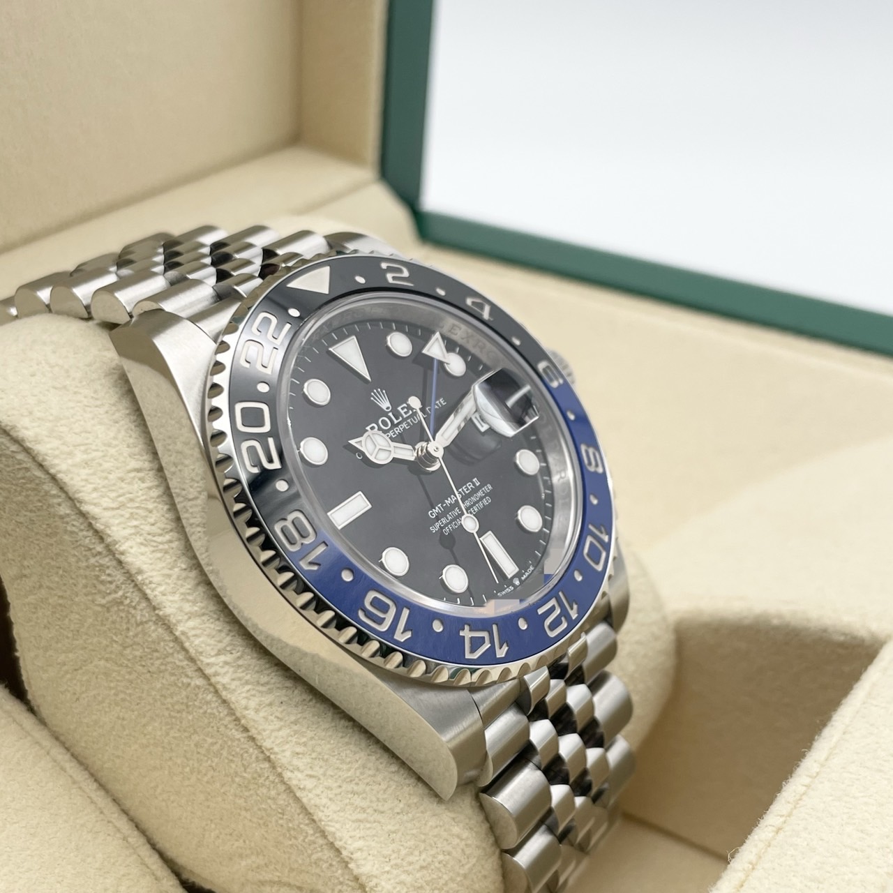 ロレックス GMTマスターII 126710BLNR バットマン ジュビリーブレス 40mm