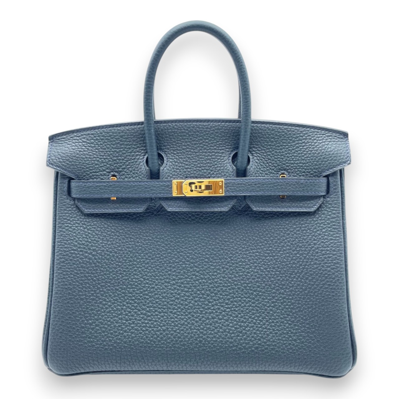 エルメス バーキン 25 ヴェールルソー トゴ ゴールド金具 D刻印