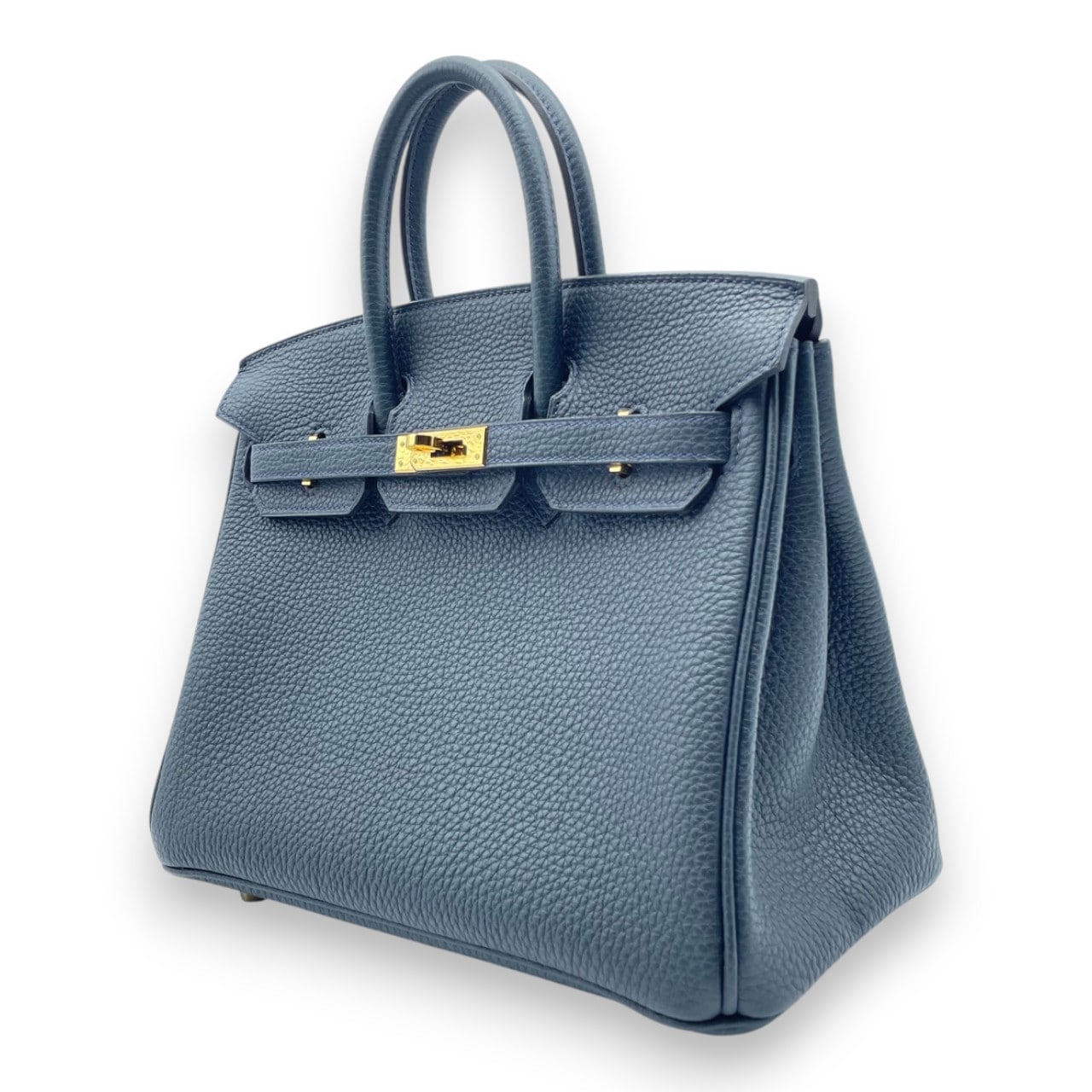 エルメス バーキン 25 ヴェールルソー トゴ ゴールド金具 D刻印