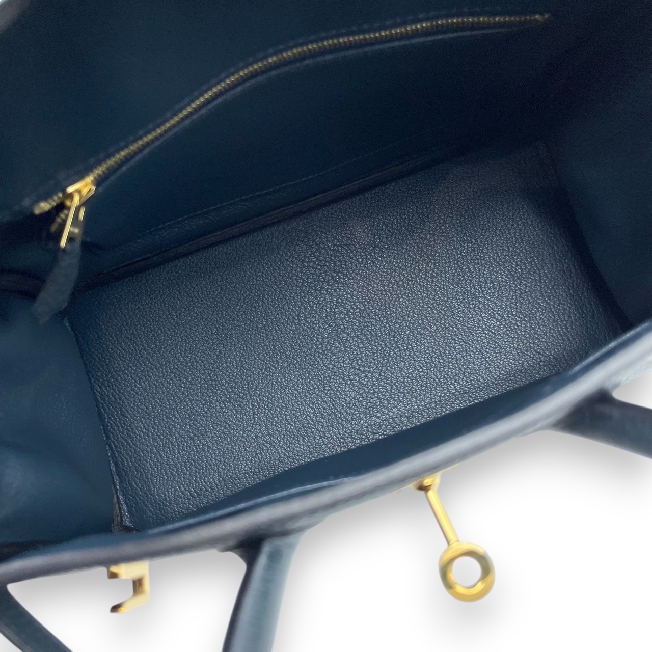 エルメス バーキン 25 ヴェールルソー トゴ ゴールド金具 D刻印