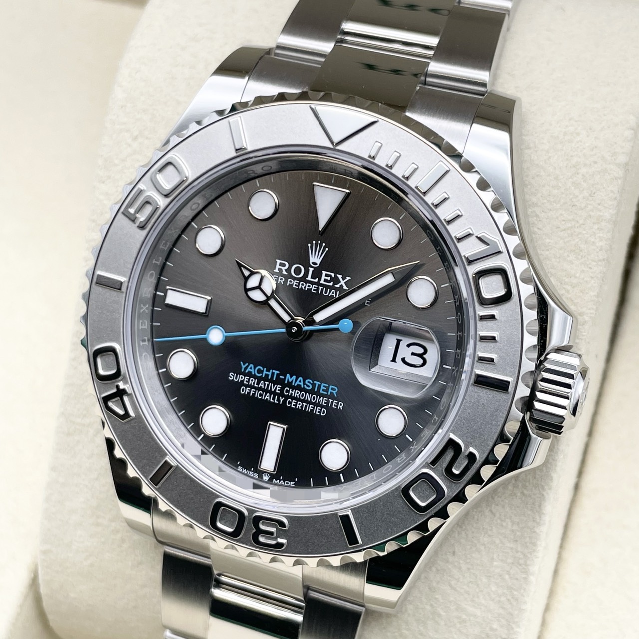 【保証書日付2026年1月！】 ロレックス ヨットマスター 126622 スレート オイスターブレスレット 40mm