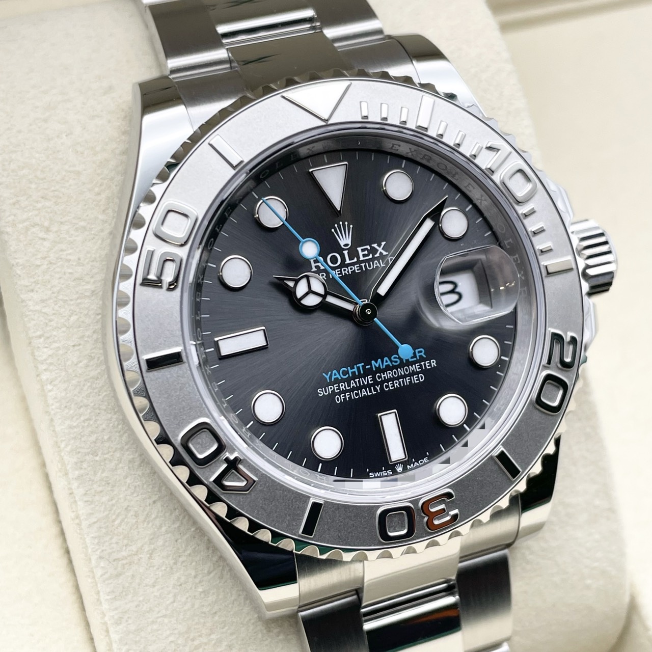 【保証書日付2026年1月！】 ロレックス ヨットマスター 126622 スレート オイスターブレスレット 40mm