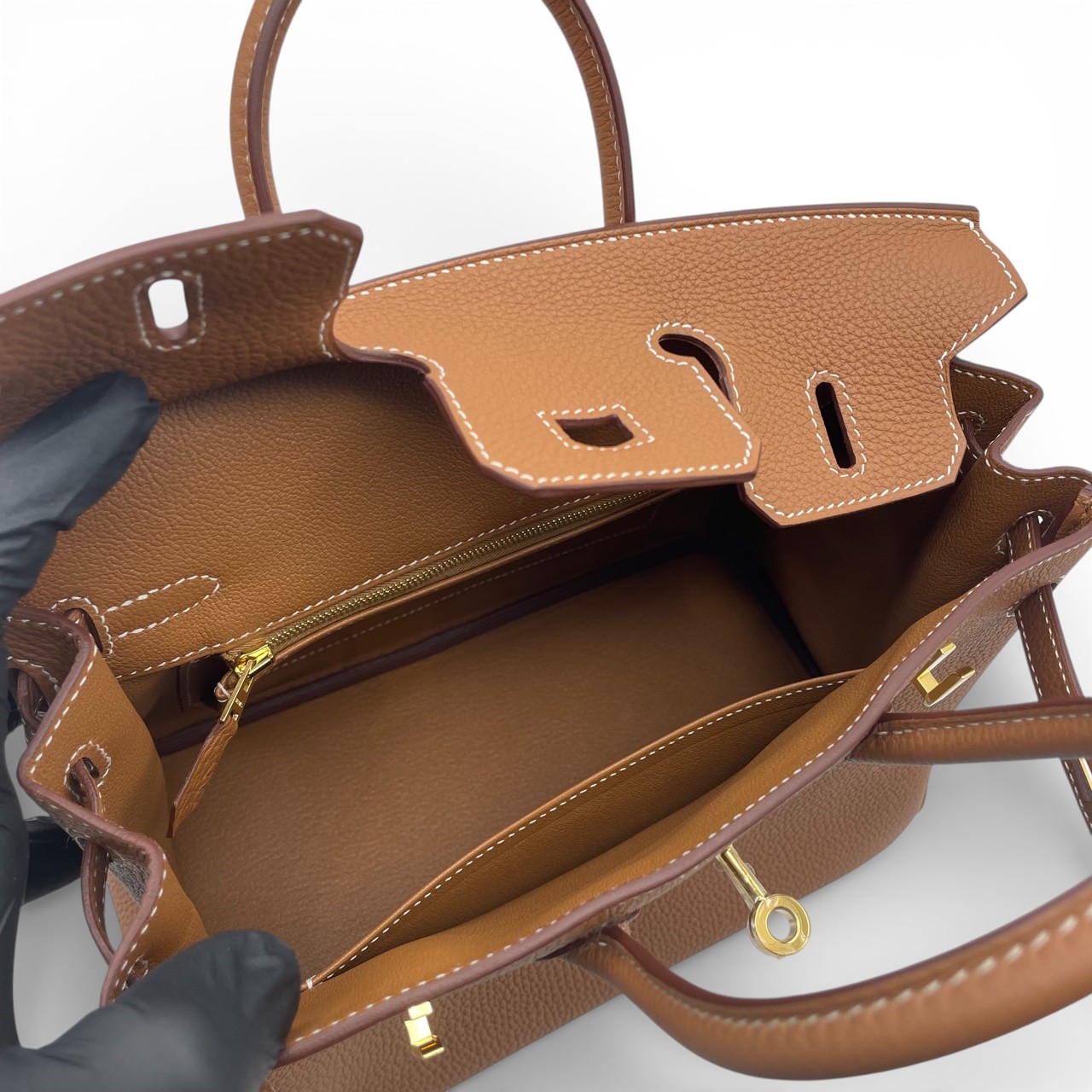 エルメス バーキン 25 ゴールド トゴ ゴールド金具 D刻印