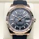 【定価以下の新品スレート！全面保護シール付き！】ロレックス スカイドゥエラー 336235 スレート 42mm