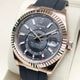 【定価以下の新品スレート！全面保護シール付き！】ロレックス スカイドゥエラー 336235 スレート 42mm