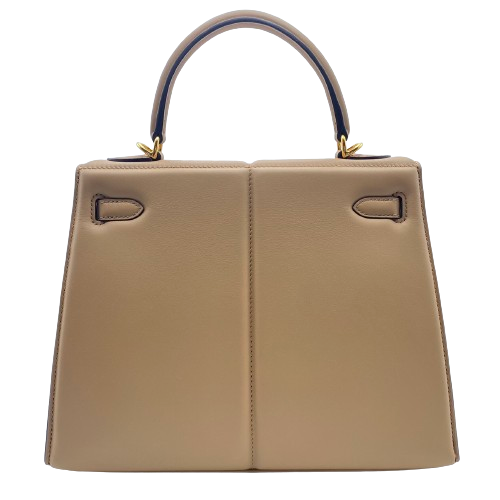 エルメス ケリーパデッド 25 チャイ スイフト ゴールド金具 B刻印