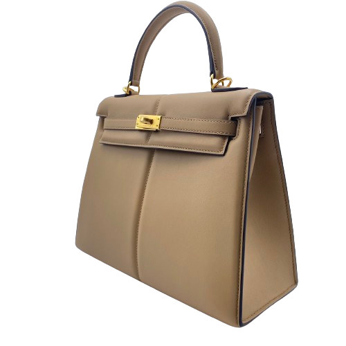 エルメス ケリーパデッド 25 チャイ スイフト ゴールド金具 B刻印