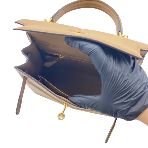 エルメス ケリーパデッド 25 チャイ スイフト ゴールド金具 B刻印