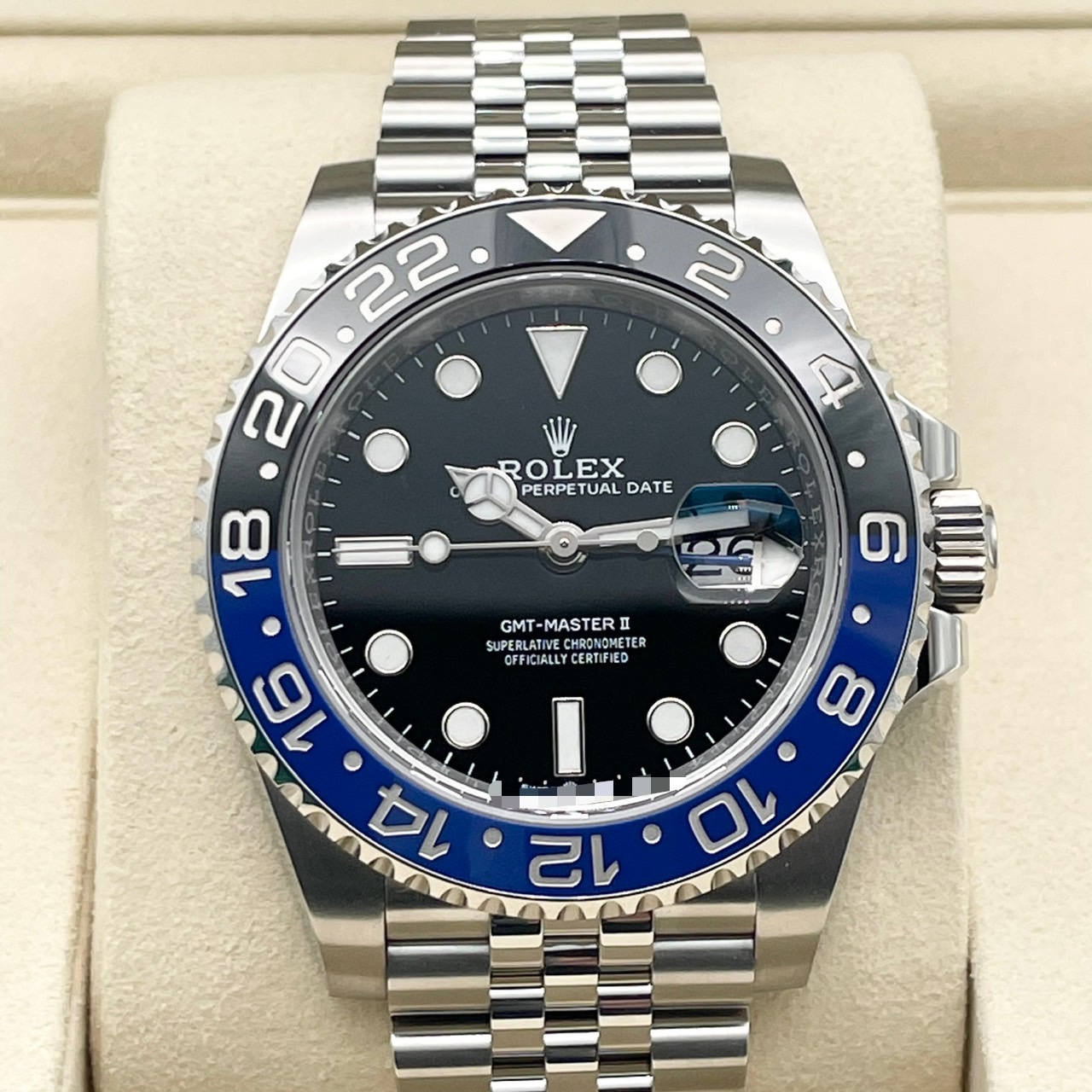 ロレックス GMTマスターII 126710BLNR バットマン ジュビリーブレス 40mm 