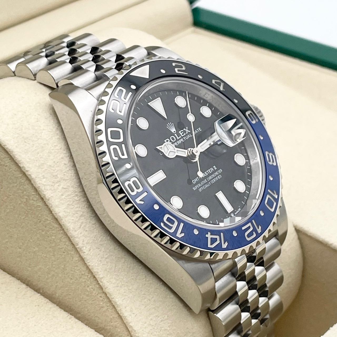 ロレックス GMTマスターII 126710BLNR バットマン ジュビリーブレス 40mm 