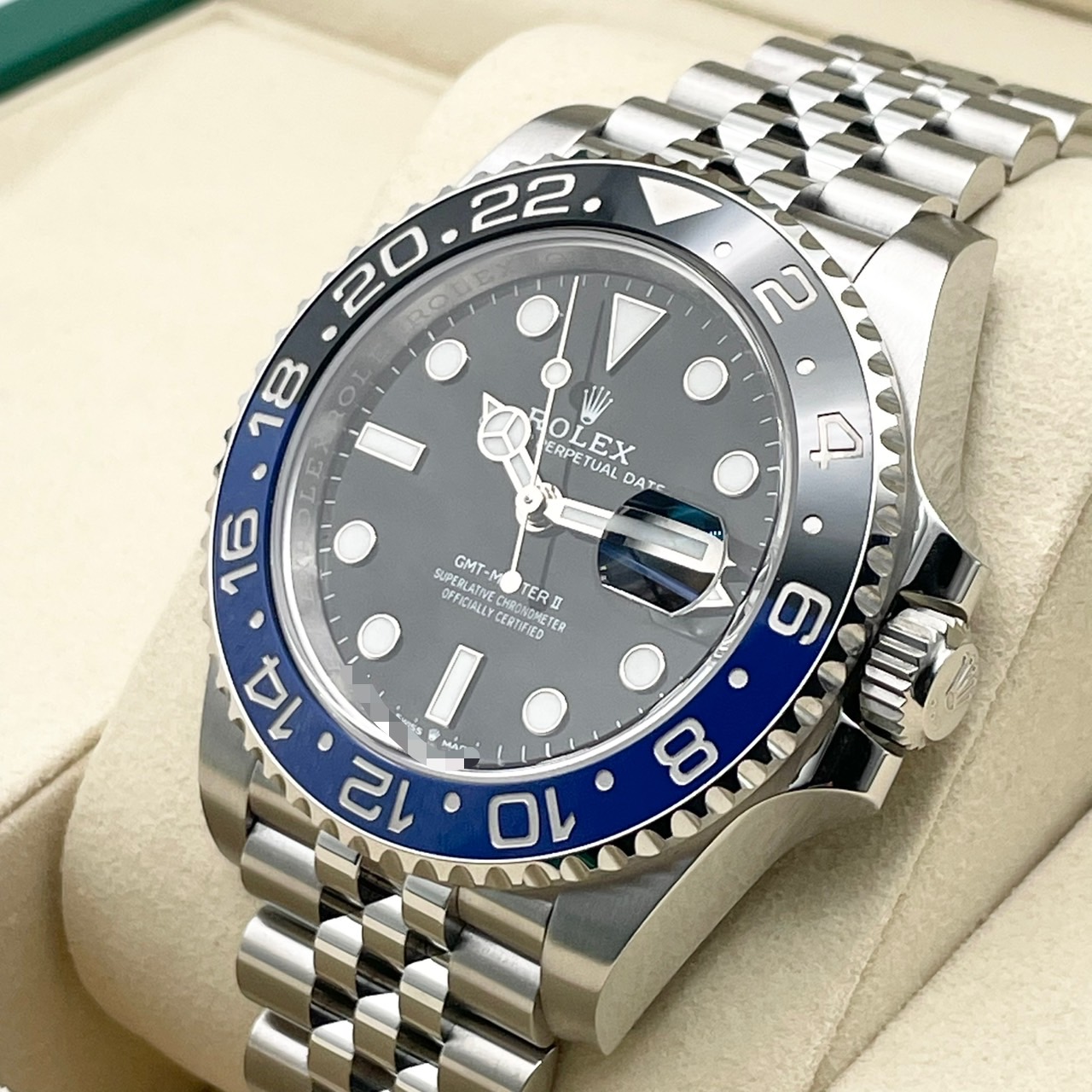 ロレックス GMTマスターII 126710BLNR バットマン ジュビリーブレス 40mm 