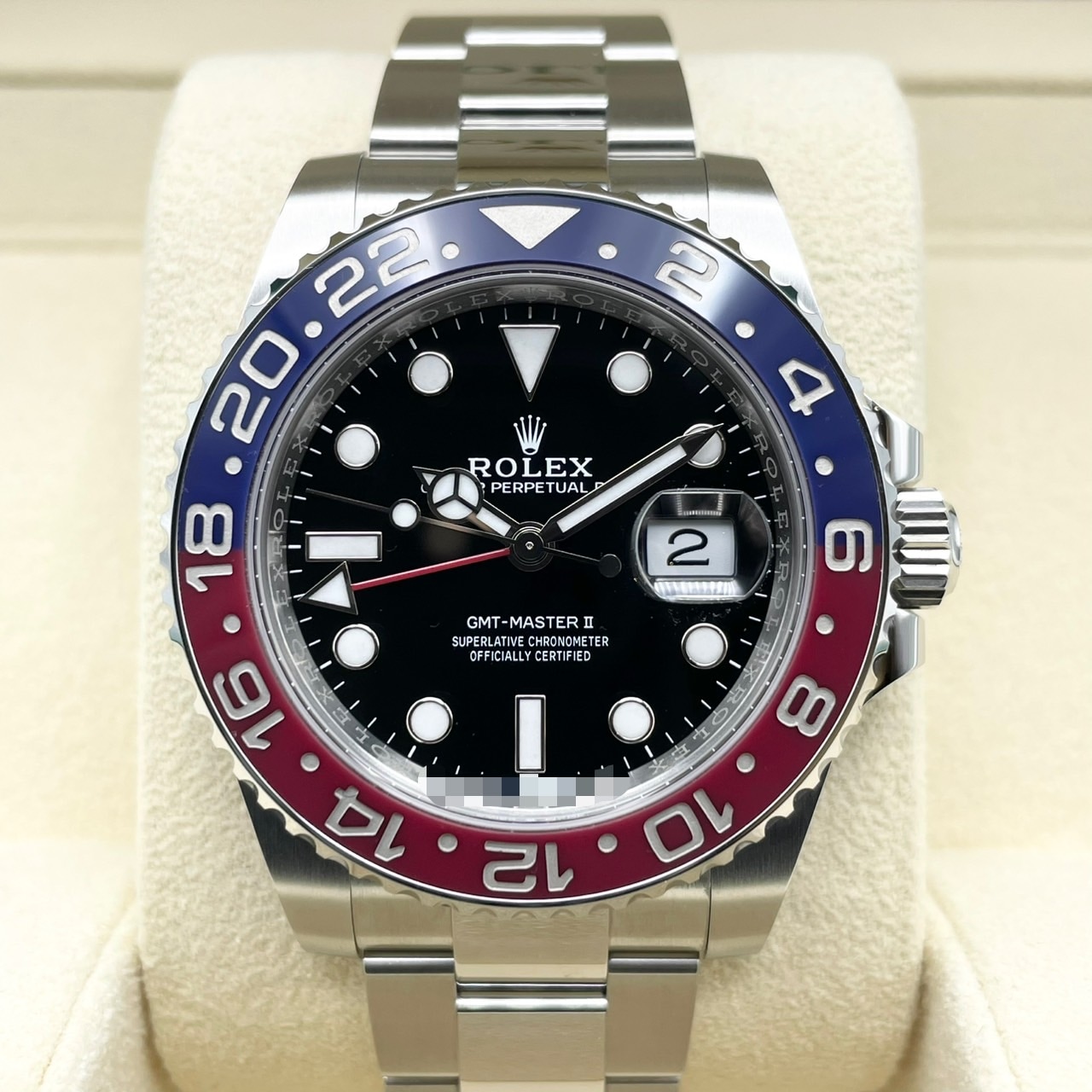 ロレックス GMTマスターII 126710BLRO ペプシ オイスターブレスレット 40mm