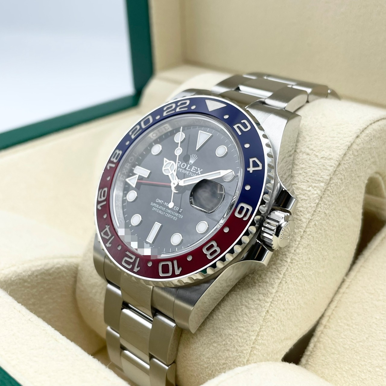 ロレックス GMTマスターII 126710BLRO ペプシ オイスターブレスレット 40mm