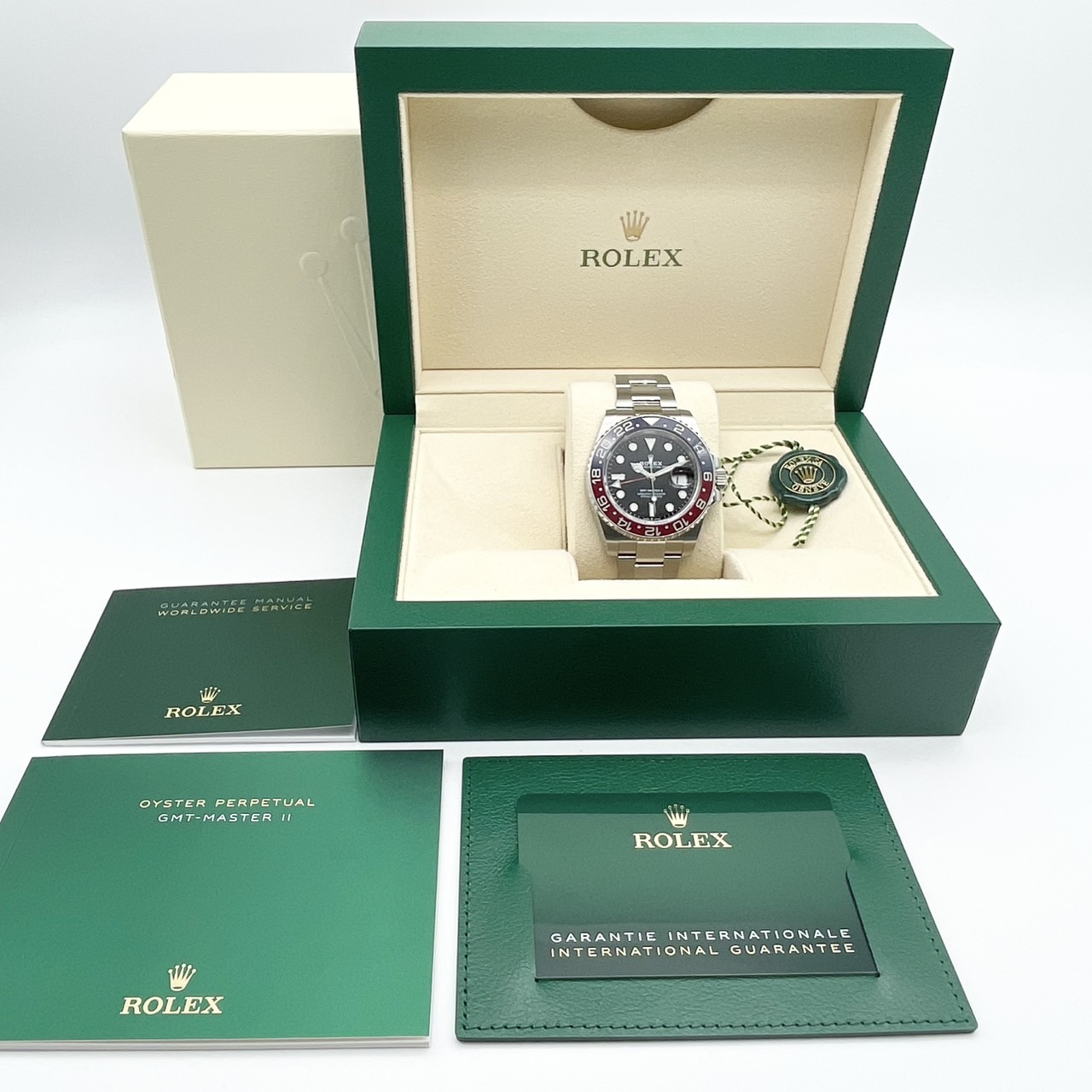 ロレックス GMTマスターII 126710BLRO ペプシ オイスターブレスレット 40mm