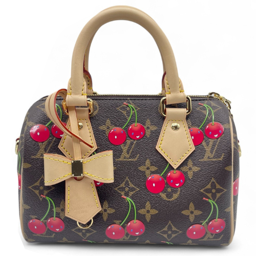LV × TM スピーディ バンドリエール 20 チェリーキャンバス ルイヴィトン LV × TM スピーディ バンドリエール 20 モノグラム