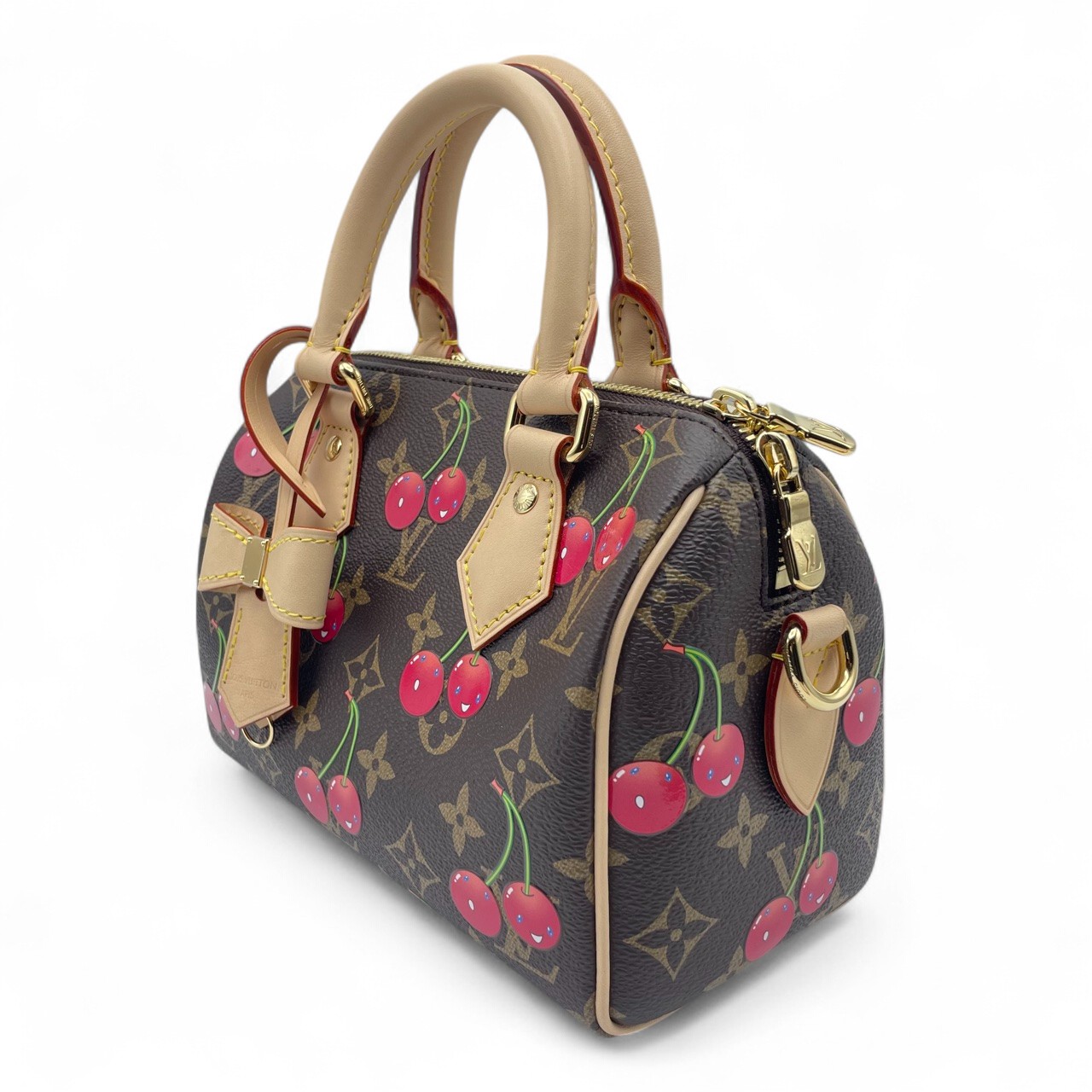 LV × TM スピーディ バンドリエール 20 チェリーキャンバス ルイヴィトン LV × TM スピーディ バンドリエール 20 モノグラム