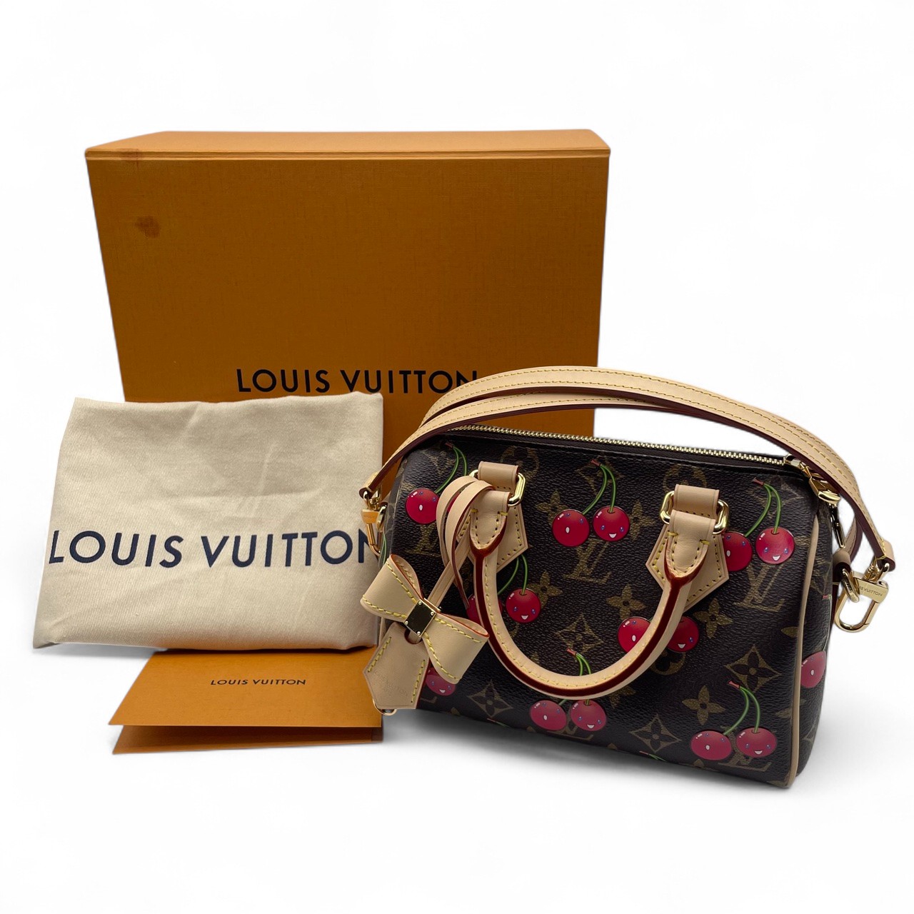 LV × TM スピーディ バンドリエール 20 チェリーキャンバス ルイヴィトン LV × TM スピーディ バンドリエール 20 モノグラム