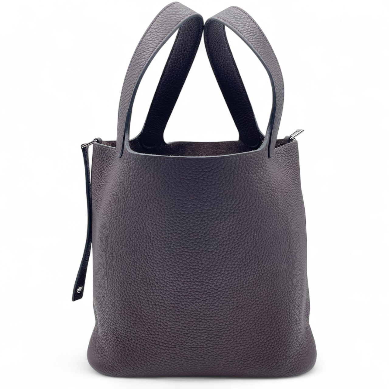 エルメス ピコタンロック MM ルージュセリエ トゴ シルバー金具 U刻印